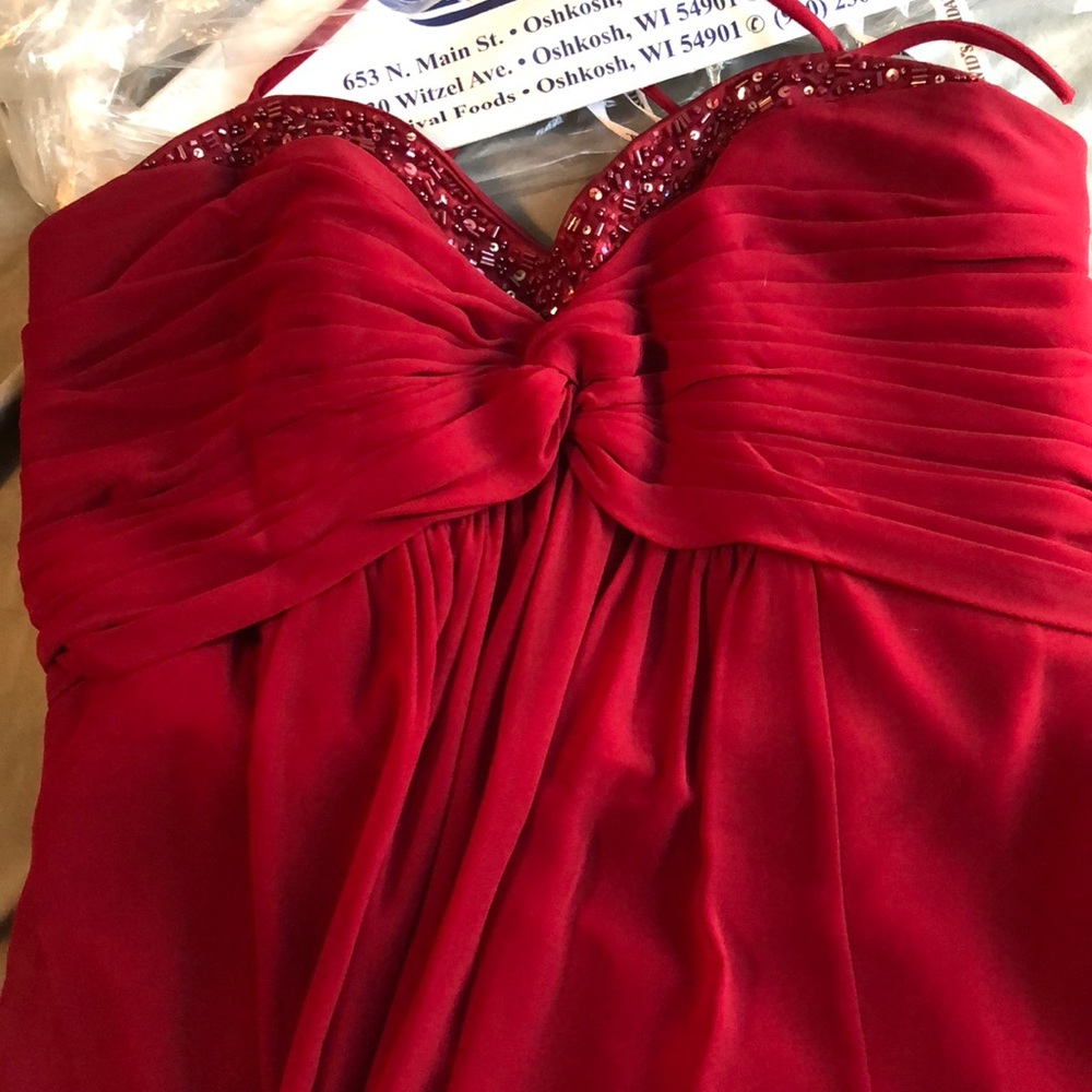 David’s bridal bridesmaid dress